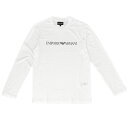 EMPORIOARMANI メンズ 長袖Tシャツ L ホワイト 8N1TN8-1JPZZ-0146