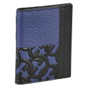 Ferragamo(フェラガモ) メンズ カードケース GOLFO BL/NER 661086-GOLFO-BL/NER