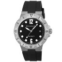BVLGARI 腕時計 メンズ ディアゴノ ブラック DP41BSVSD