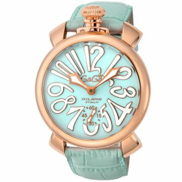 ガガ ミラノ 腕時計（メンズ） GaGa MILANO 腕時計 メンズ MANUALE 48MM ブルー 5011.03S-LBU