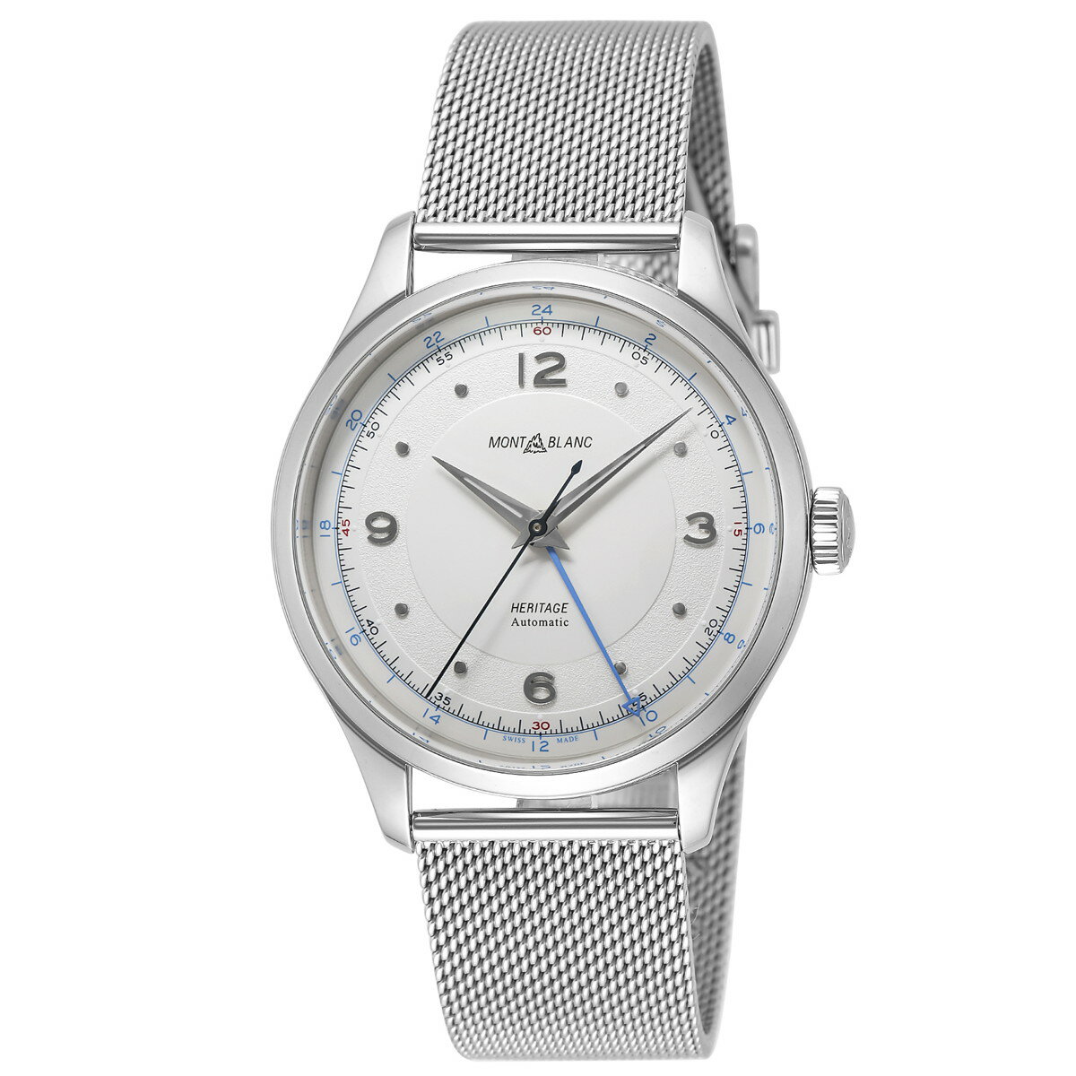 モンブラン ビジネス腕時計 メンズ モンブラン 腕時計 メンズ HERITAGE シルバー 119949
