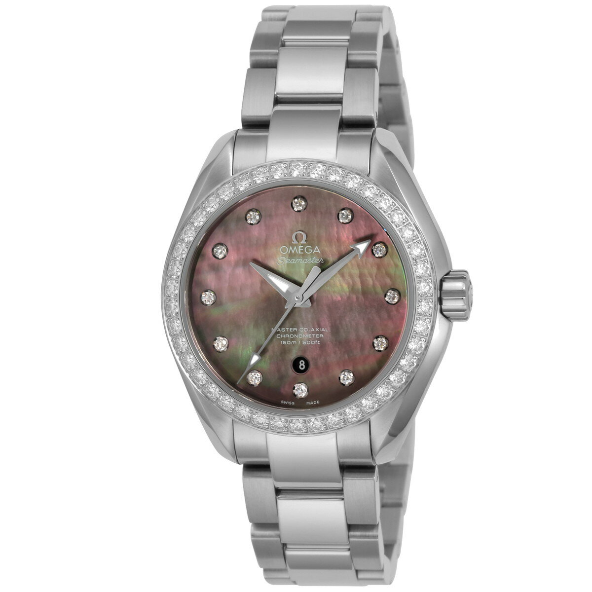 OMEGA 腕時計 レディース シーマスター アクアテラ グレーパール 231.15.34.20.57.001