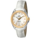 OMEGA 腕時計 レディース シーマスターアクアテラ ホワイトパール 231.23.34.20.55.002