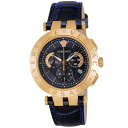 VERSACE(ヴェルサーチ) 腕時計 メンズ V-RACECHRONO ネイビー VERQ00120