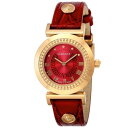 VERSACE(ヴェルサーチ) 腕時計 レディース VANITY レッド P5Q80D800S800