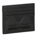 エンポリオアルマーニ 手袋 EMPORIO ARMANI(エンポリオ・アルマーニ) メンズ カードケース ブラック YEM320-Y142V