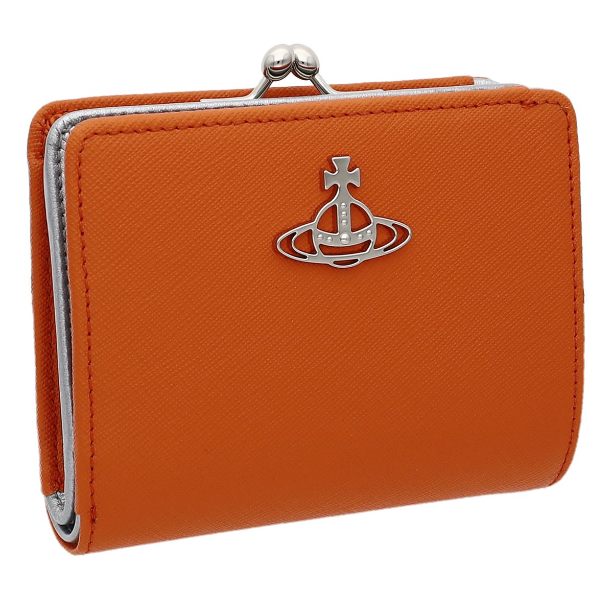 ヴィヴィアンウエストウッド 二つ折り財布（レディース） Vivienne Westwood(ヴィヴィアン・ウエストウッド) レディース 二ツ折リ財布 オレンジ 51010020