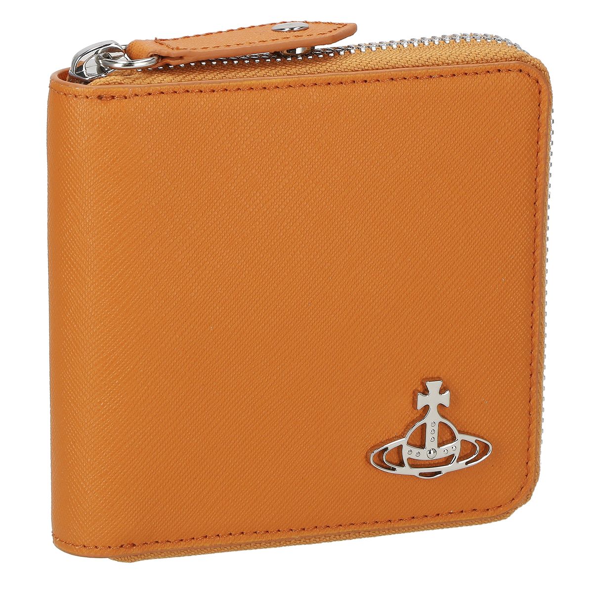 ヴィヴィアンウエストウッド 二つ折り財布（レディース） Vivienne Westwood(ヴィヴィアン・ウエストウッド) レディース 二ツ折リ財布 オレンジ 51010043