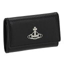 Vivienne Westwood(ヴィヴィアン・ウエストウッド) ユニセックス キーケース ブラック 51020001U-BLK