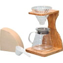 HARIO HARIO V60 オリーブウッドスタンドセット VSS-1206-OV