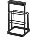 山崎実業 tower カッティングボード&ナイフスタンド タワー BK 6776