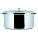 チェリーテラス クリステル グラフィット 深型両手鍋 5.0L 24cm F24GK