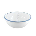 富士ホーロー Honey Ware ハニーウェア ビームス 片口ボール20cm ホワイト BM-20B-W