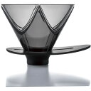 HARIO V60 1回抽出ドリッパー MUGEN 透明ブラック VDMU-02-TB