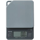 タニタ シンプルシリーズ デジタルクッキングスケール1kg ダークグレー KJ-P11-DG