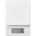 タニタ シンプルシリーズ デジタルクッキングスケール2kg アイボリー KJ-P21-IV