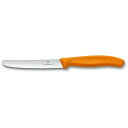 VICTORINOX スイスクラシック トマト&テーブルナイフ オレンジ 6.7836.9FCE