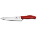 VICTORINOX スイスクラシック カービングナイフ 19cm レッド 6.8001.19-X1