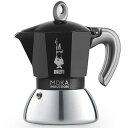 Bialetti Japan株式会社 モカ インダクション 2カップ ブラック 0006932/NP