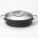 株式会社マイヤージャパン サーキュロン エクセレンス 浅型両手鍋24cm CEX-W24