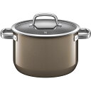 WMF フュージョンテック ミネラル ハイキャセロール20cm ダークブラス W0514375290
