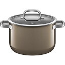 WMF フュージョンテック ミネラル ハイキャセロール24cm ダークブラス W0514475290
