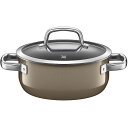 WMF フュージョンテック ミネラル ローキャセロール20cm ダークブラス W0514575290