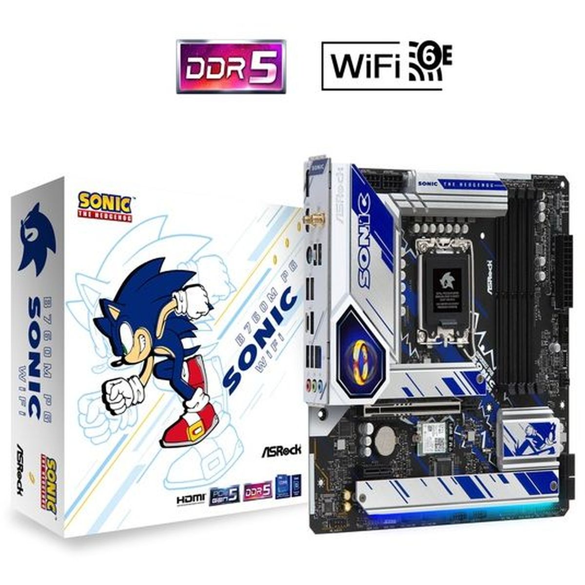 ASRock B760M PG SONIC WiFi B760M-PG-SONIC-WiFi