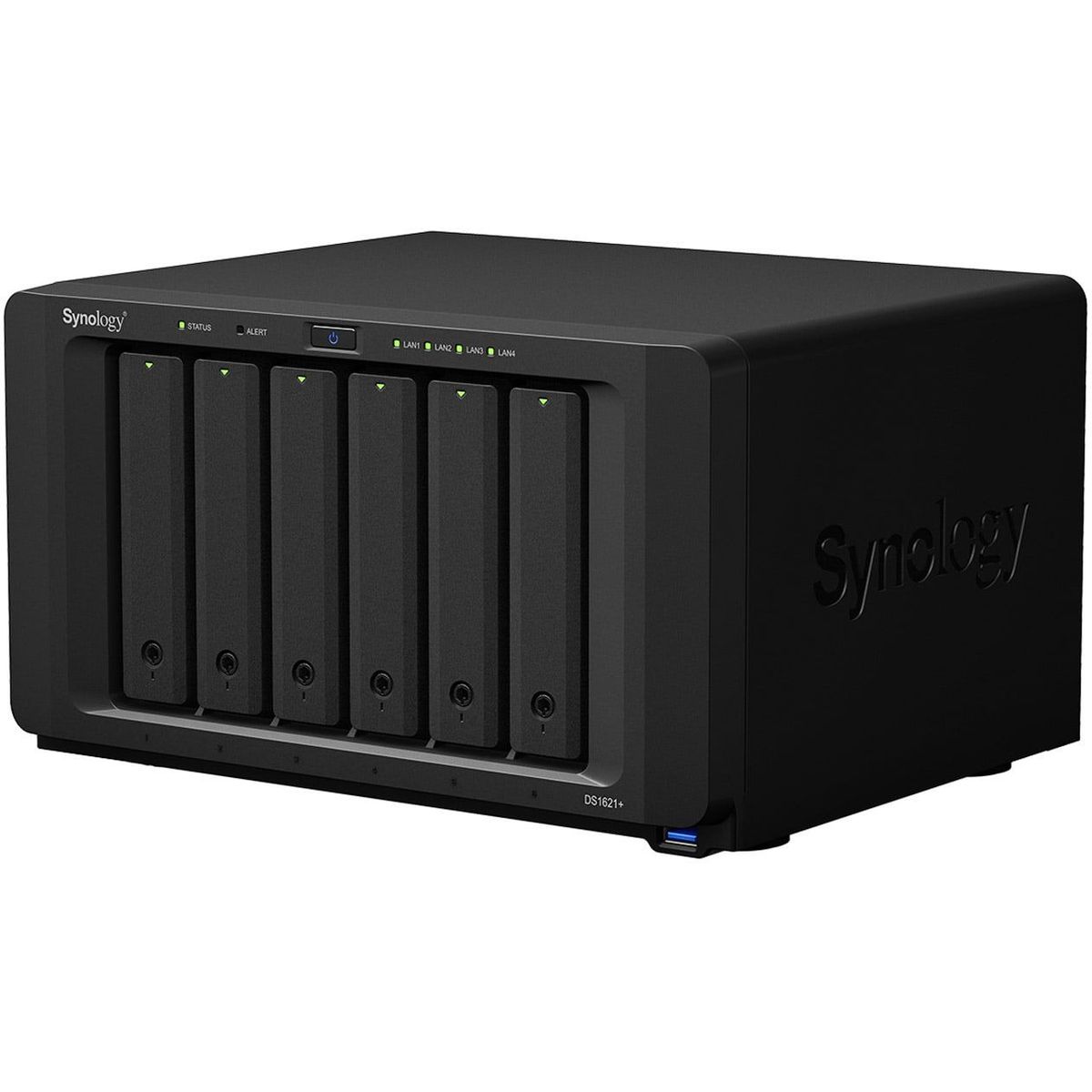 Synology 4コアRyzen CPU搭載 6ベイ NAS DS1621+