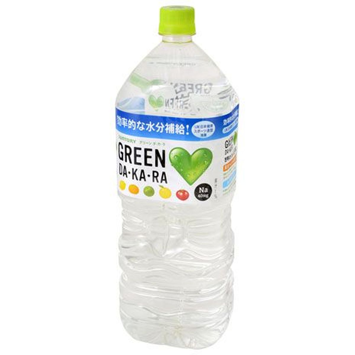 【商品の説明】軽やかな飲み心地で、水分補給機能がしっかりあるのに、透明になって圧倒的に美味しくなった、新GREEN DA・KA・RA。賞味期限：9ヶ月水 ミネラルウォーター