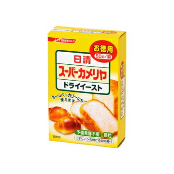 日清フーズ スーパーカメリヤDイースト徳用 50g x 6