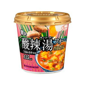ひかり味噌 Phoyou贅沢酸辣湯フォー カップ 1食 x 6個