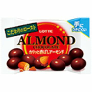 ロッテ アーモンドチョコレート カリッと香ばしアーモンド ポップジョイ 43g x 10個のサムネイル