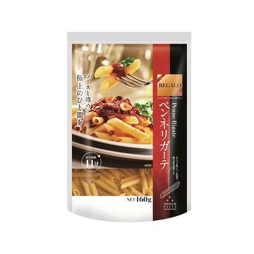 【商品の説明】主食で食べたい、極上のアルデンテ食感のショートパスタ。原料にこだわり、厳選されたデュラム小麦中心部の良質な部位を使用。スラっと長いペン先型のショートパスタ。ソースが溝によく絡むこだわりの形状。アラビアータやチーズクリームによく合います。賞味期限36ヶ月パスタ