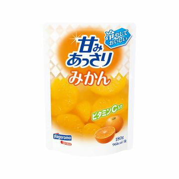 はごろも 甘みあっさりみかん パウチ 180g x 6個