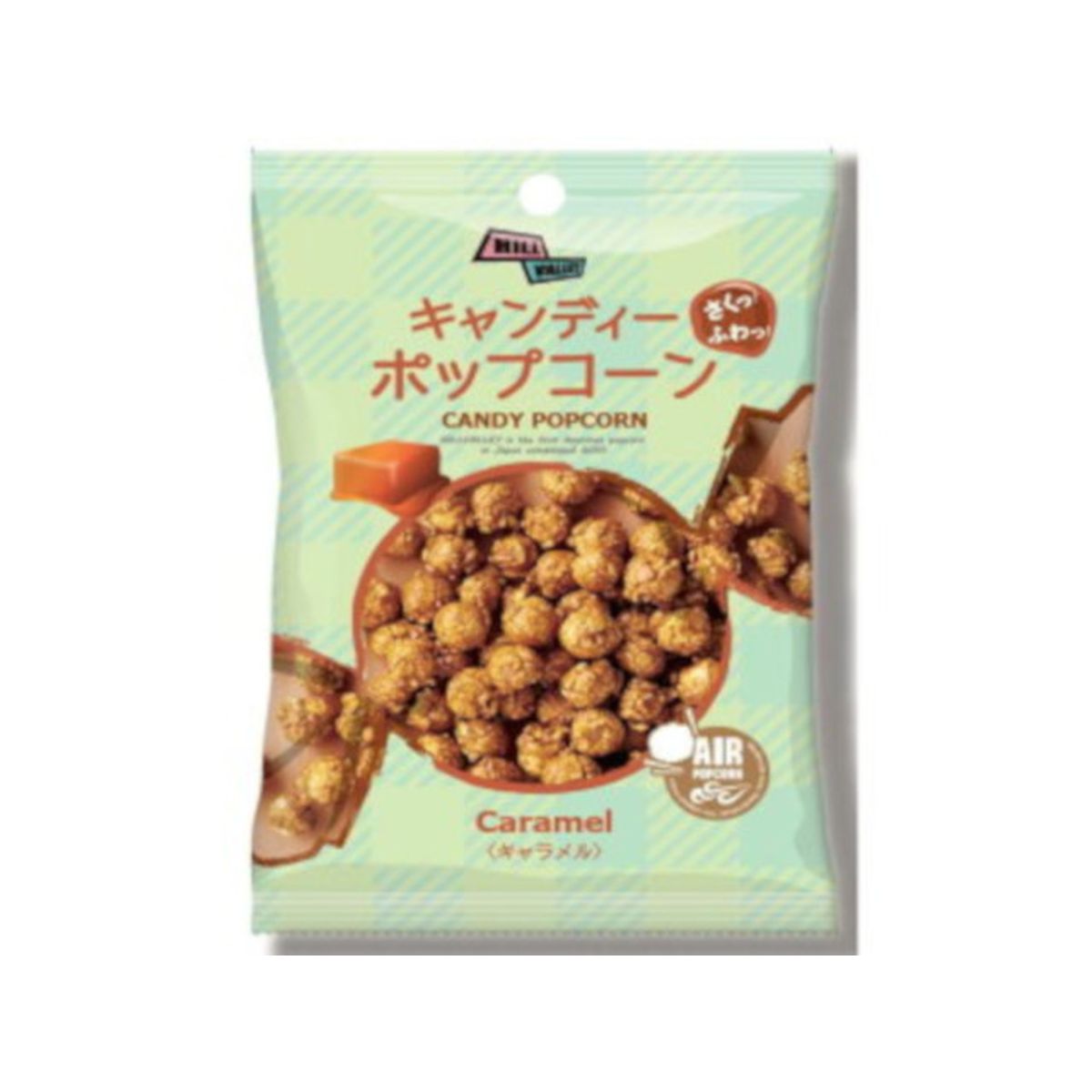 【12個入り】ヒルバレー キャンディーポップコーン キャラメル 50gのサムネイル