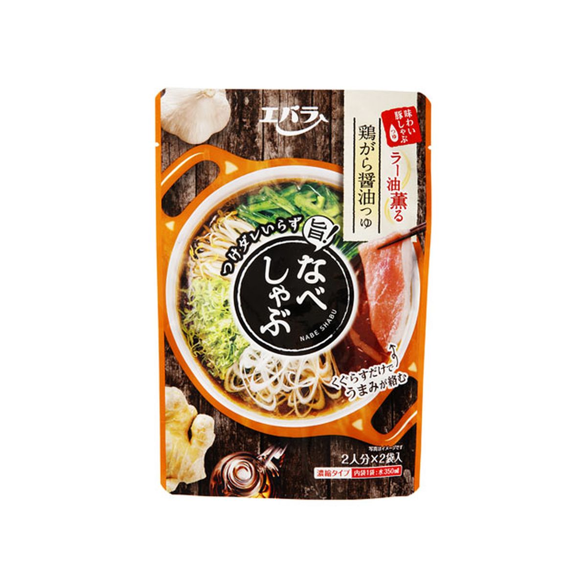 【12個入り】エバラ なべしゃぶ 鶏がら醤油つゆ 100g