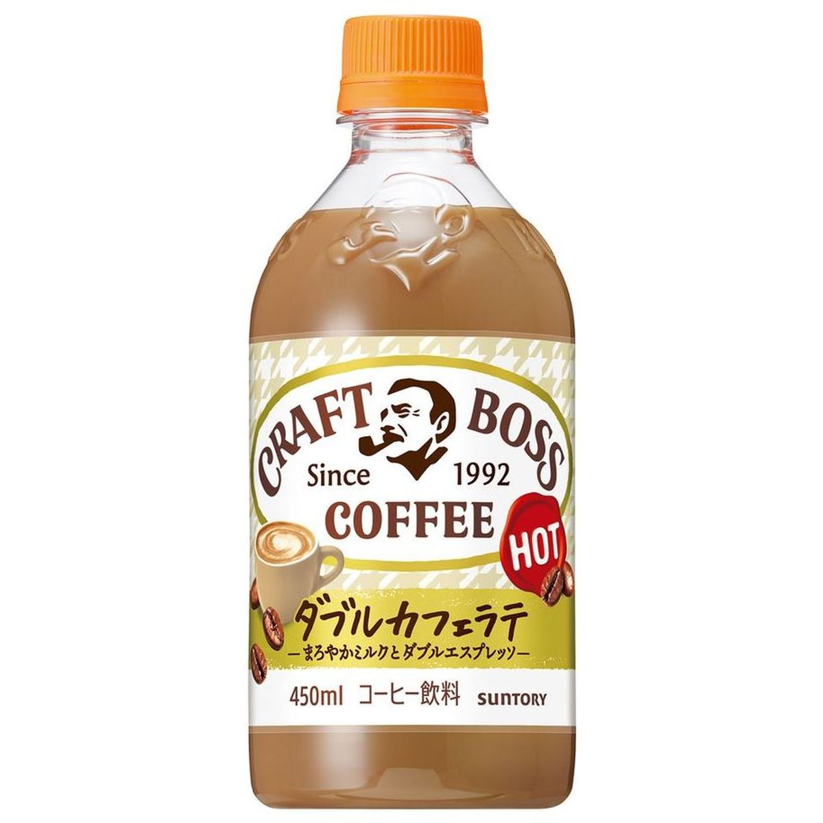 【24個入り】サントリー クラフトボス ラテ ホット 450ml