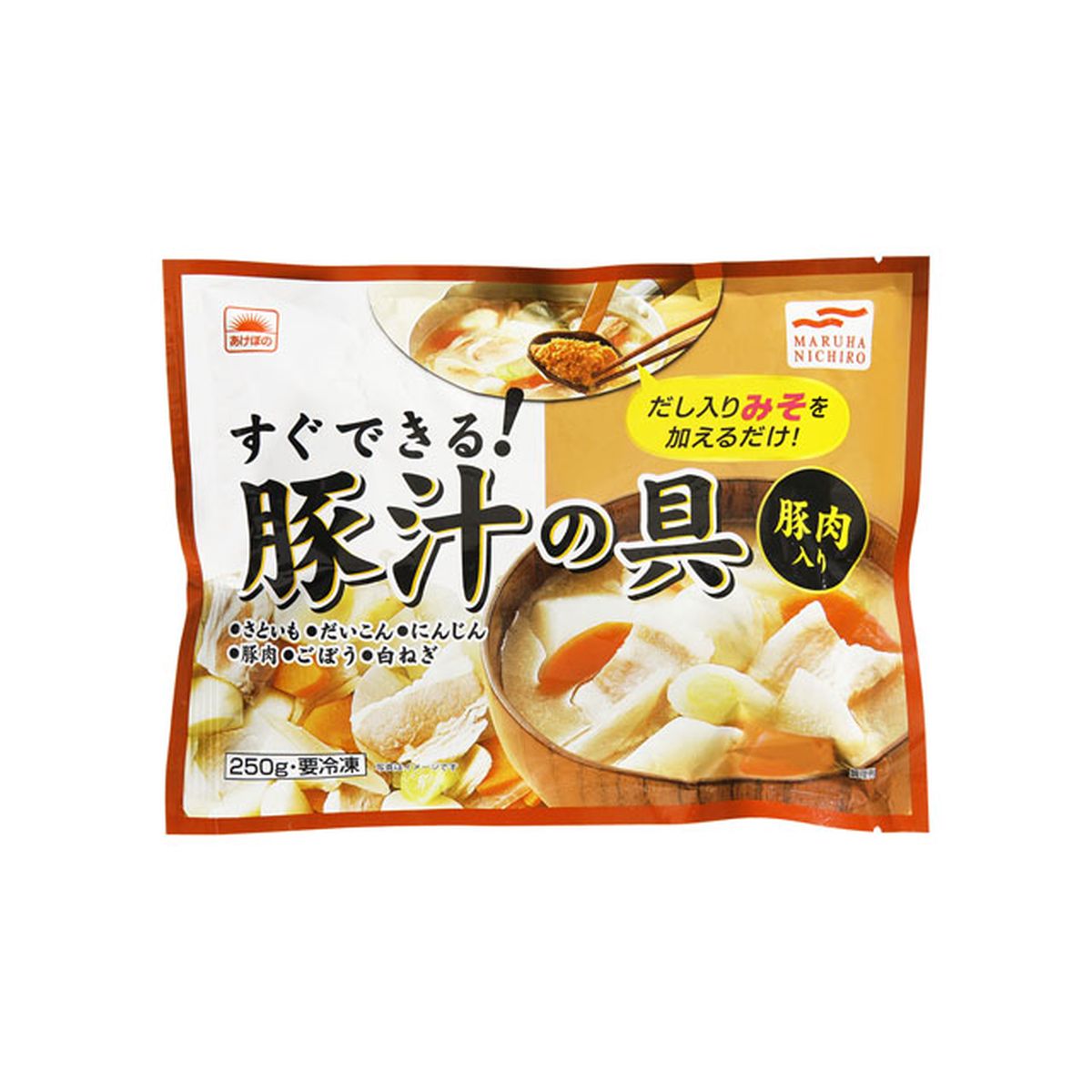 【冷凍】マルハニチロ すぐできる豚汁の具 250g×20