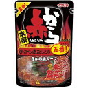 【商品の説明】この「イチビキ 赤から鍋スープ5番(ストレート) 750g」は、辛さを極めたやみつきの旨さです。赤から店舗で赤から通に人気の「赤から鍋5番」の味を再現しました。賞味期限：730日めんつゆ