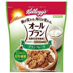 【6個入リ】日本ケロッグ オールブランブランフレーク 270g