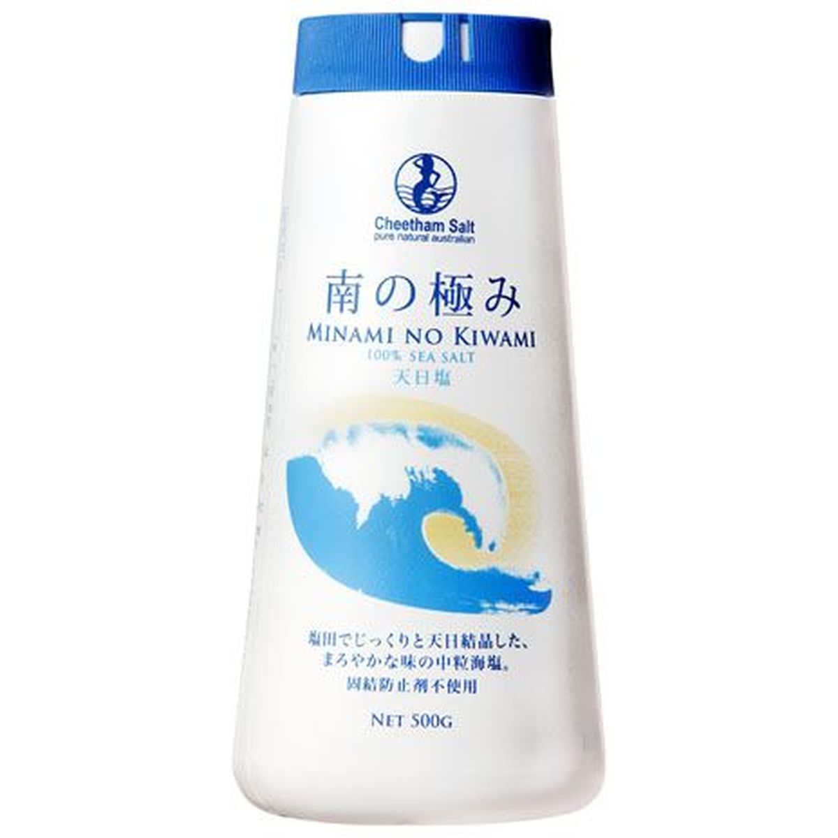 【12個入リ】南ノ極ミ 本生海塩 ボトル 500g