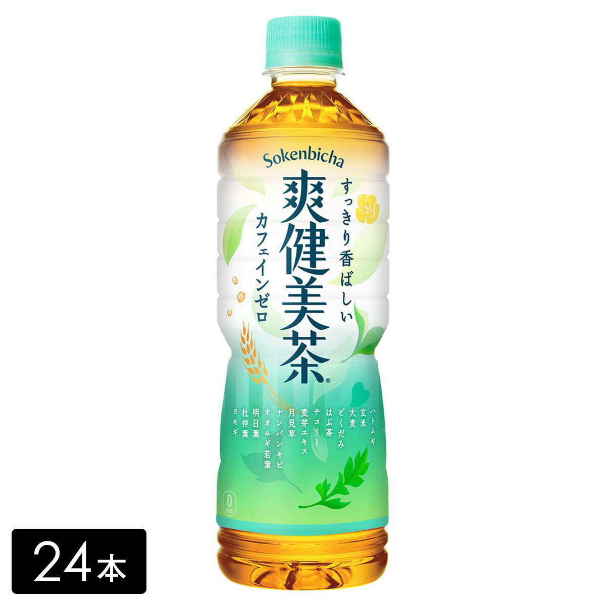 爽健美茶 600mL×24本(1箱