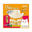 いなばペットフード チャオちゅーる 20本入り とりささみ 海鮮ミックス味 14gx20本×16袋