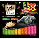 マースジャパンリミテッド シーバ とろーり メルティ とりささみ&お魚味セレクション12g×40×12