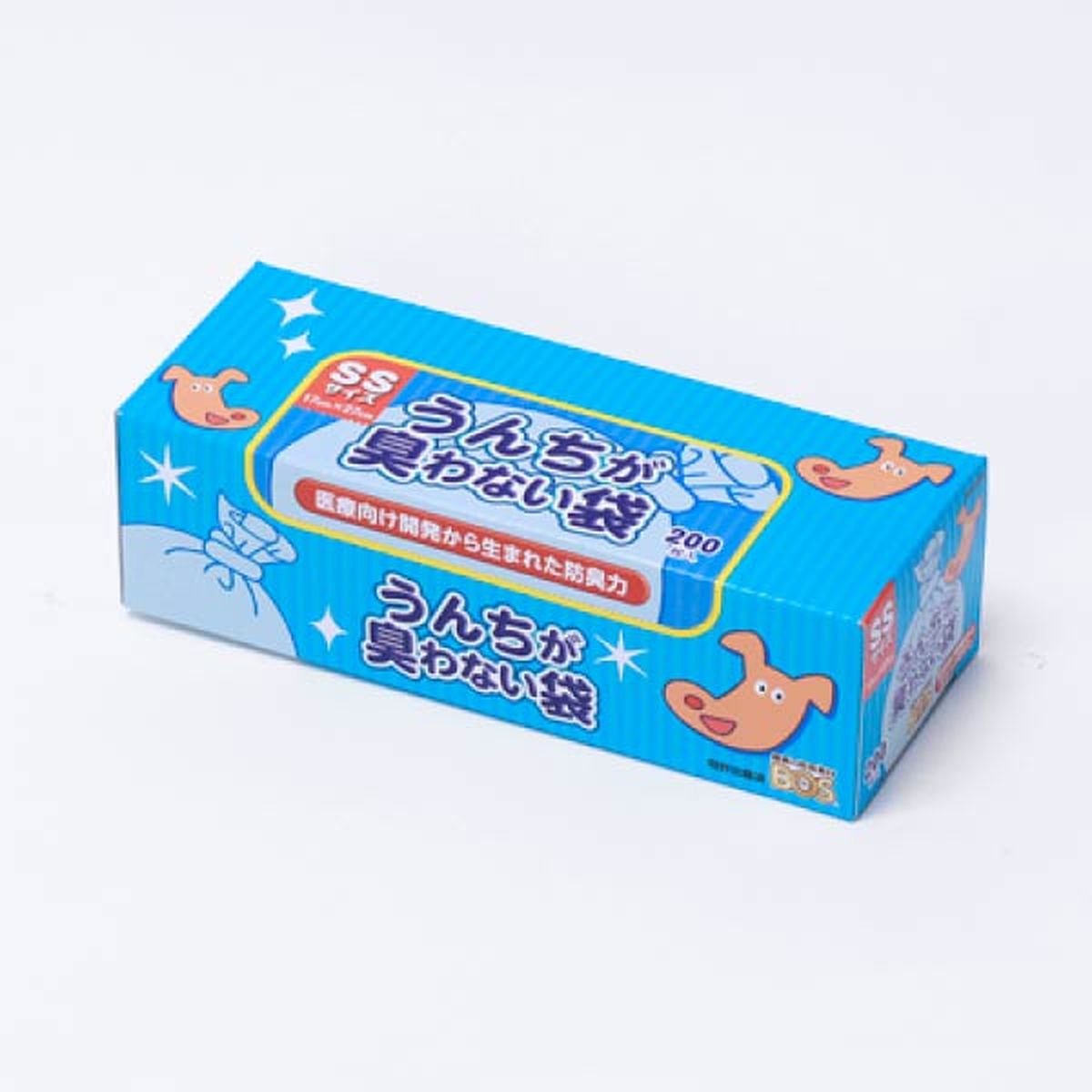 【ブラックフライデー開催中】 クリロン化成 うんちが臭わない袋BOSペット用箱型Lサイズ90枚入×20