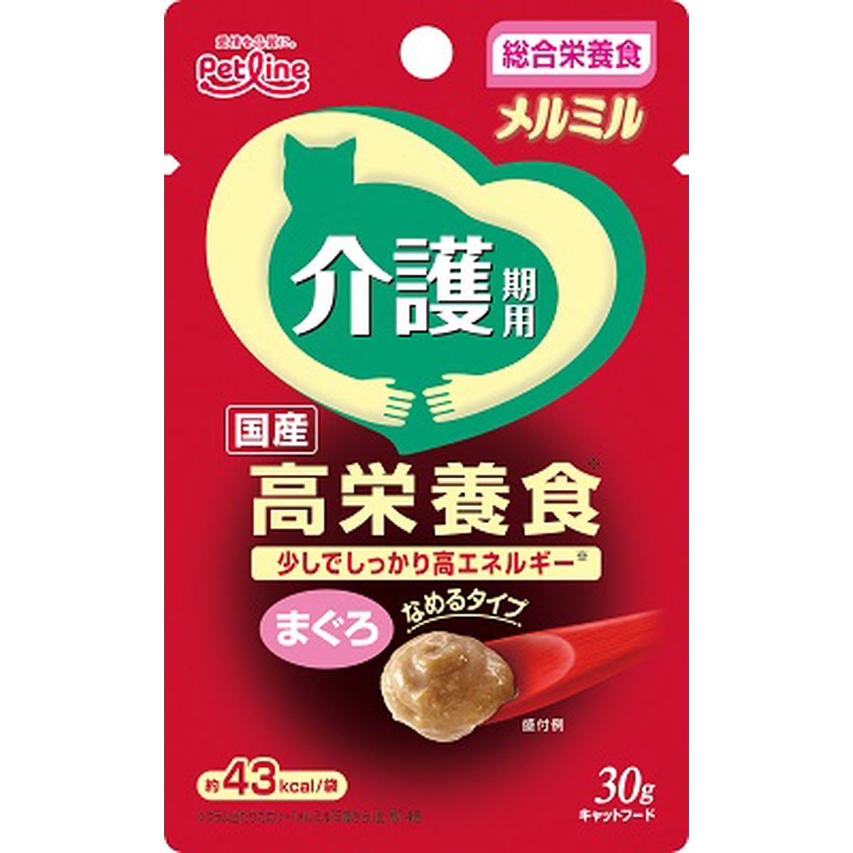 ペットライン キャネット メルミル 介護期用 まぐろ30g×48袋