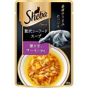 マースジャパンリミテッド シーバ アミューズ 贅沢シーフードスープ 蟹かま サーモン添え40g×96袋