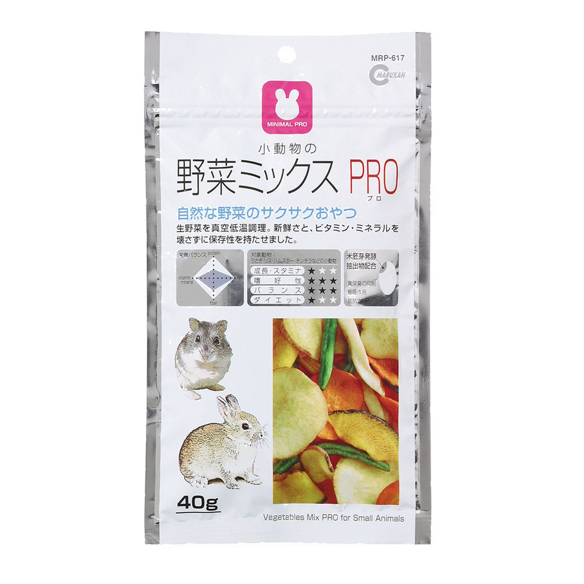 小動物ノ野菜ミックスPRO 40g×36