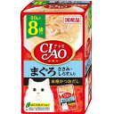CIAOパウチ 8個パック マグロ ササミ・シラス入リ 40g×8×12
